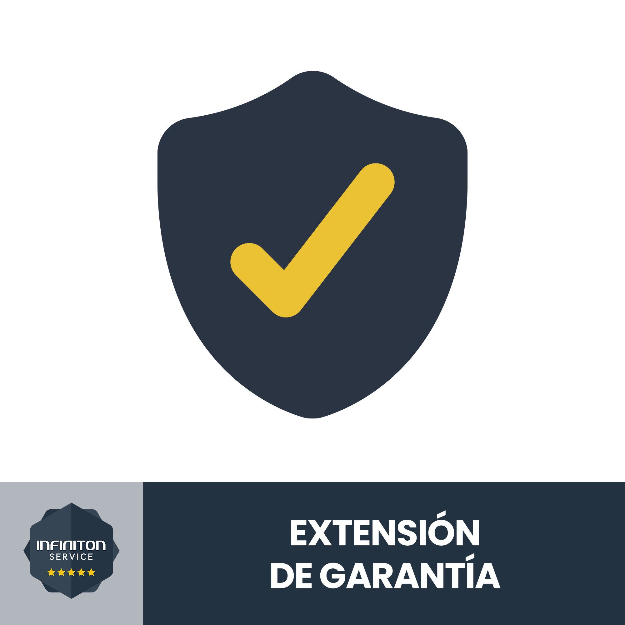 Garantía extendida oficial Infiniton TOTAL 5 años