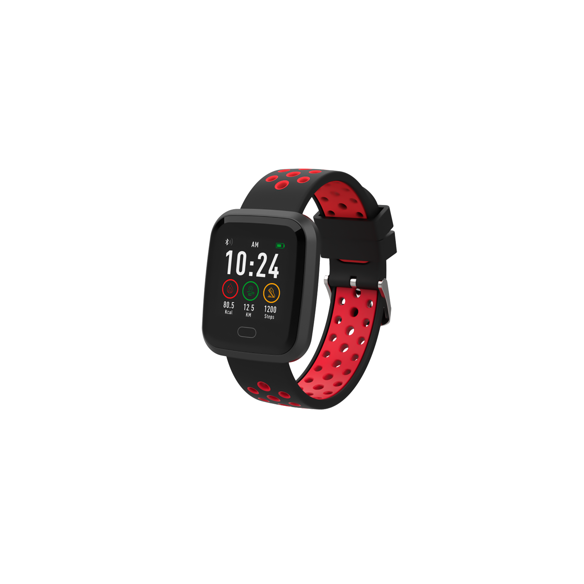 NWATCH preto-vermelho