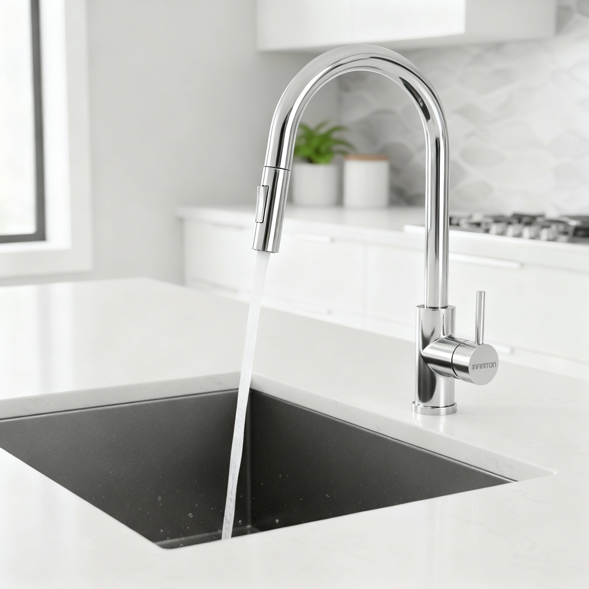 Saliendo agua del grifo AcostaECH431