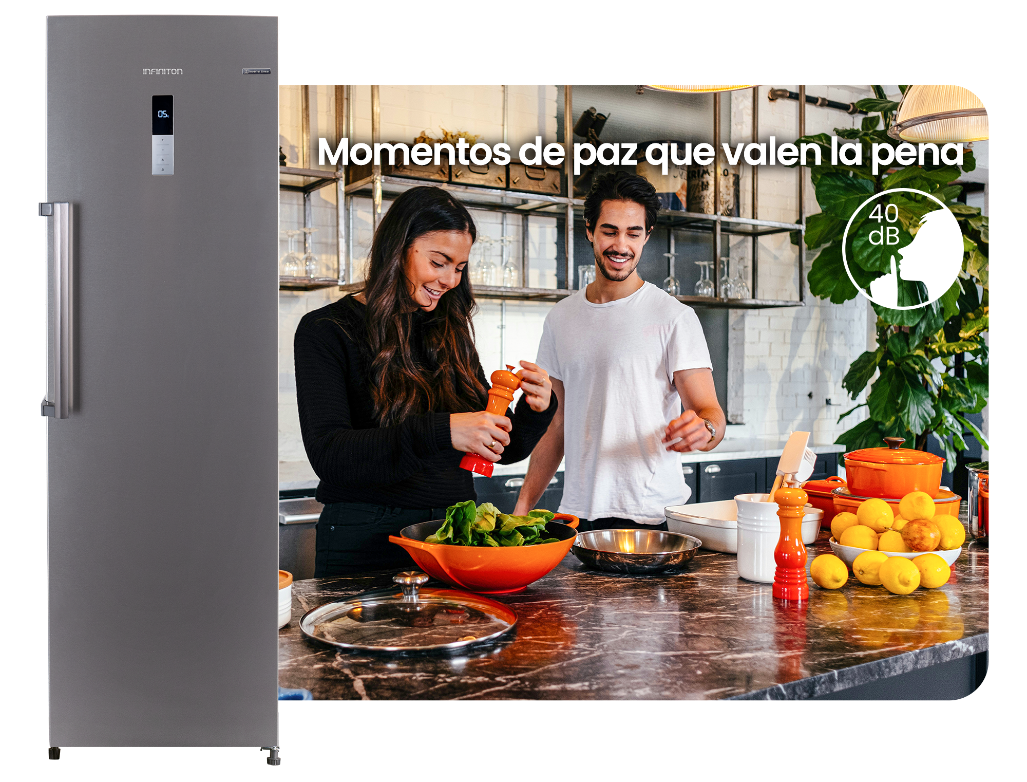 Pareja cocinando Pareja cocinando