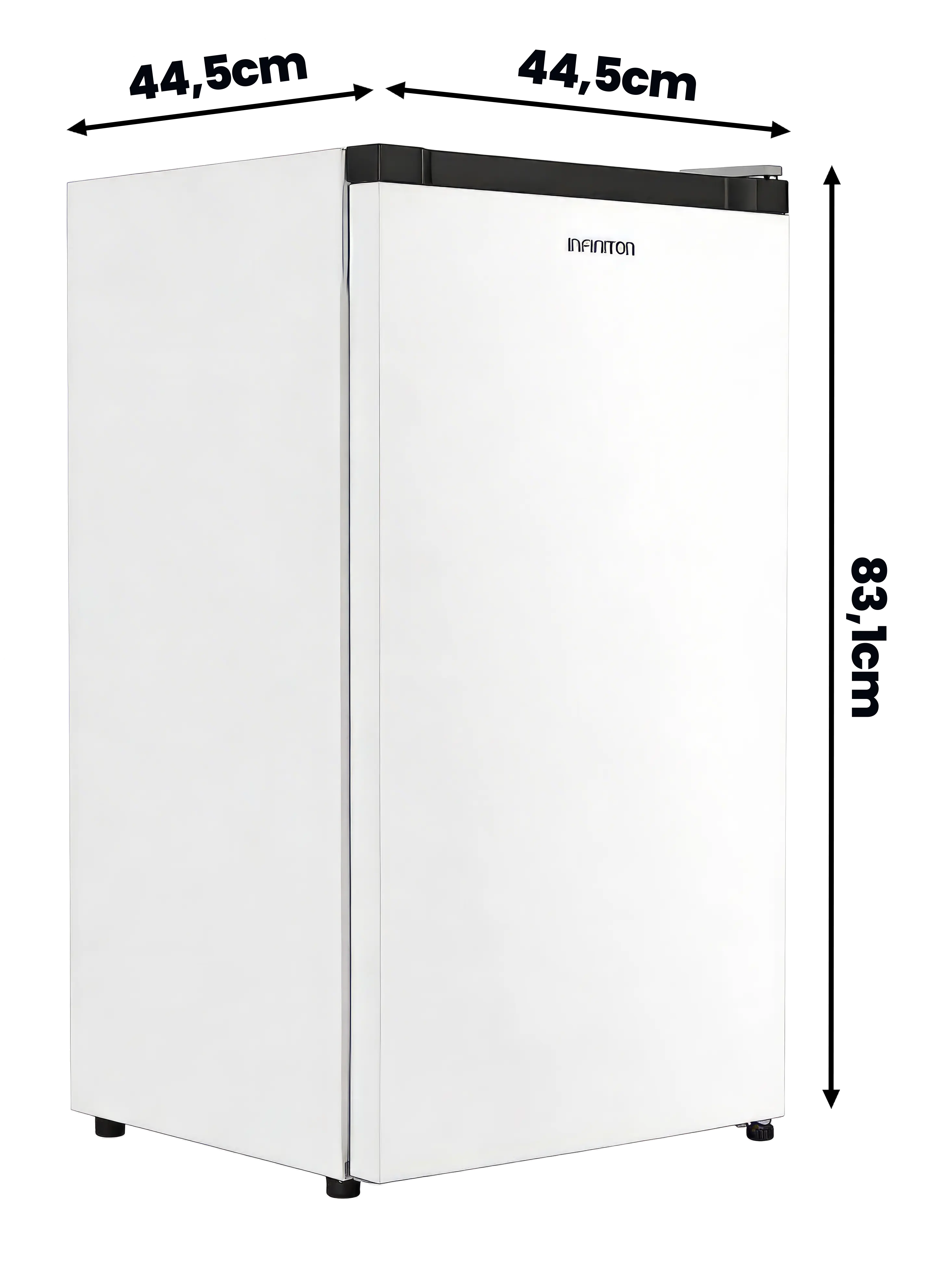 Fotografía medidas del frigorífico