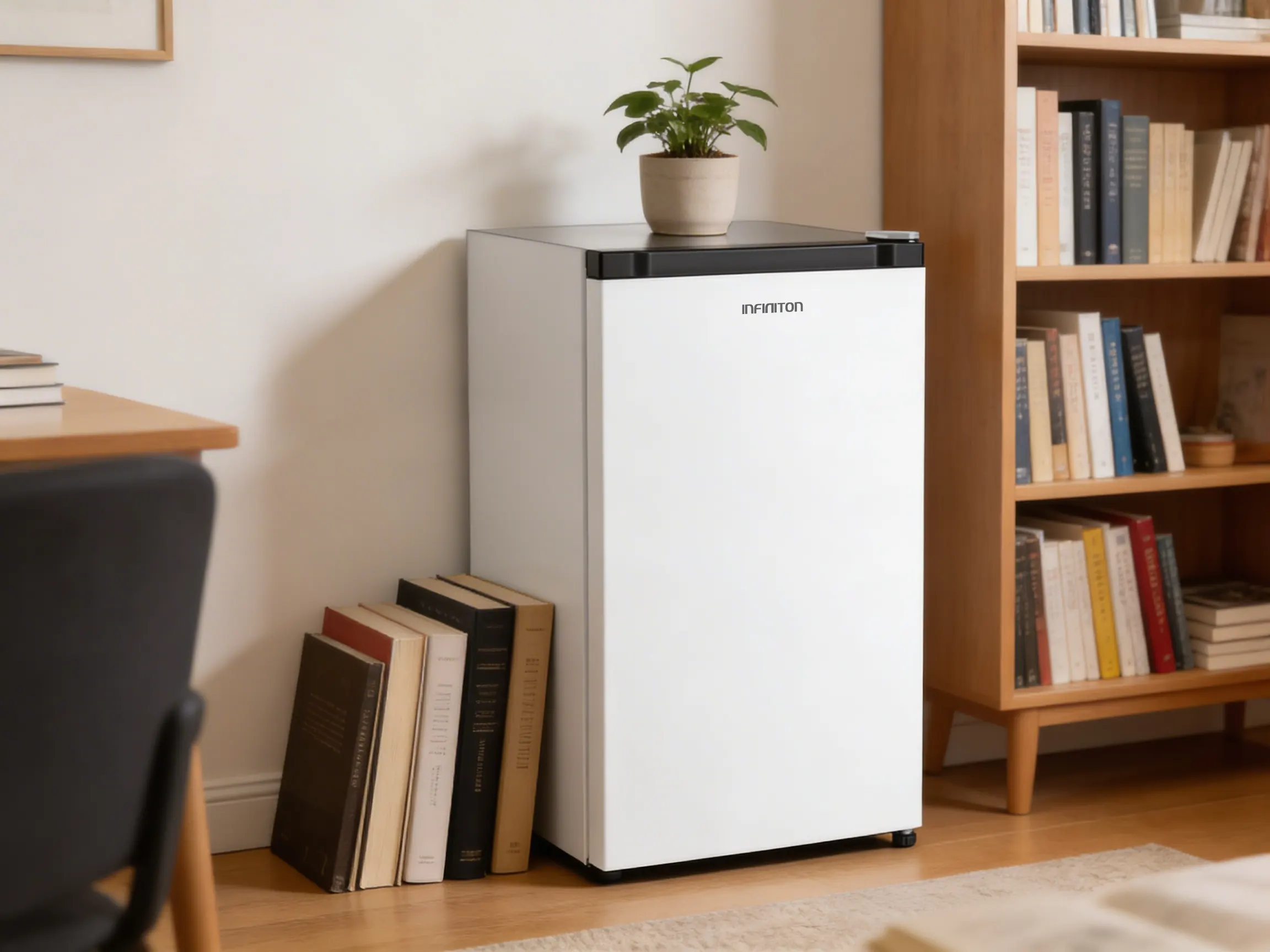 Frigorífico integrado en un apartamento