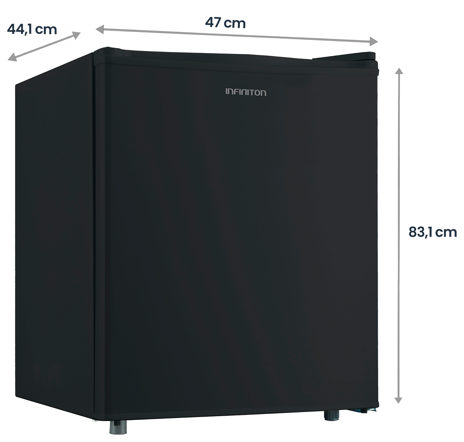 Medidas del congelador CV-33L5NDC