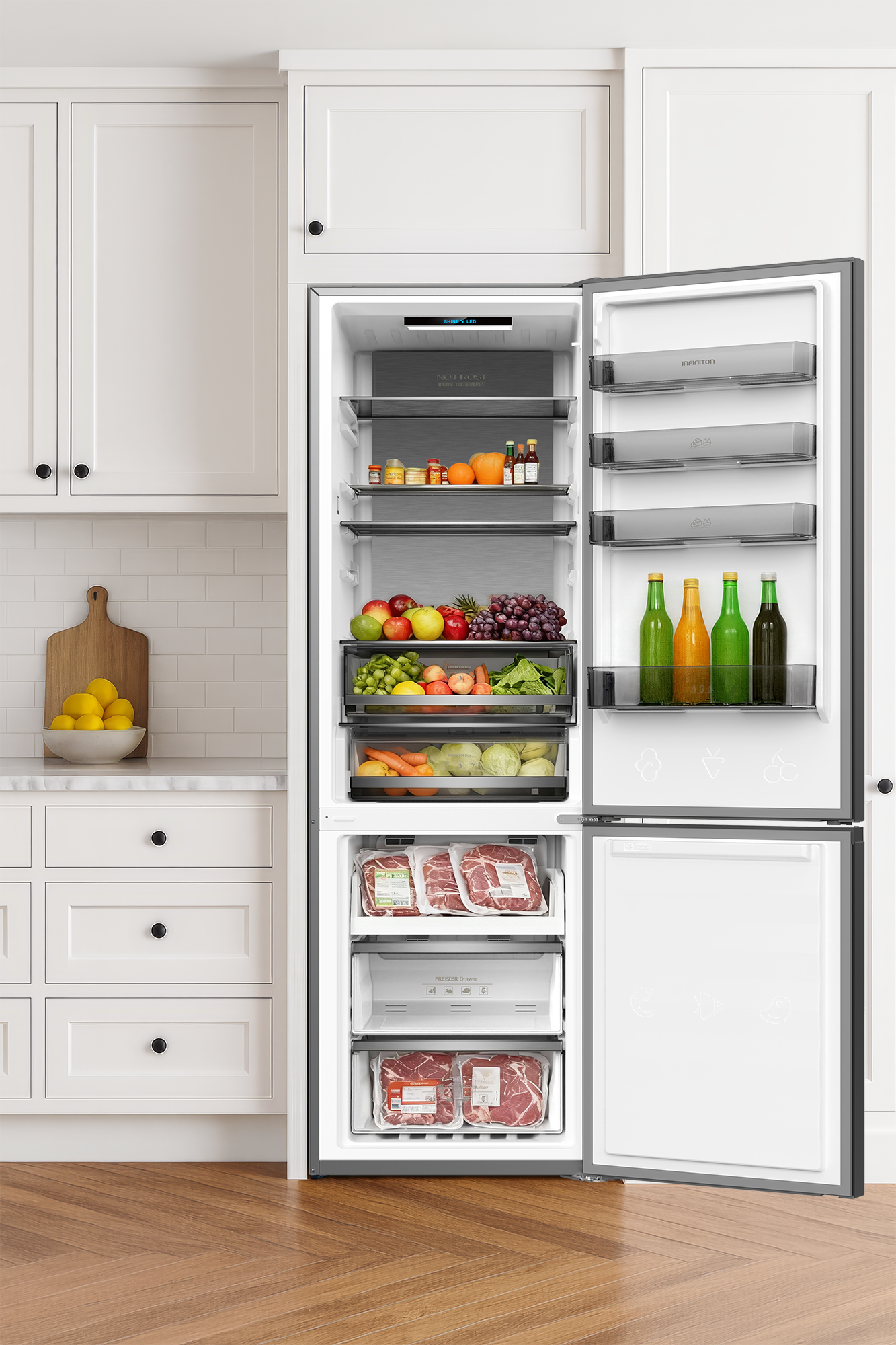 FGC-405C20XAS semi-integrado en la cocina