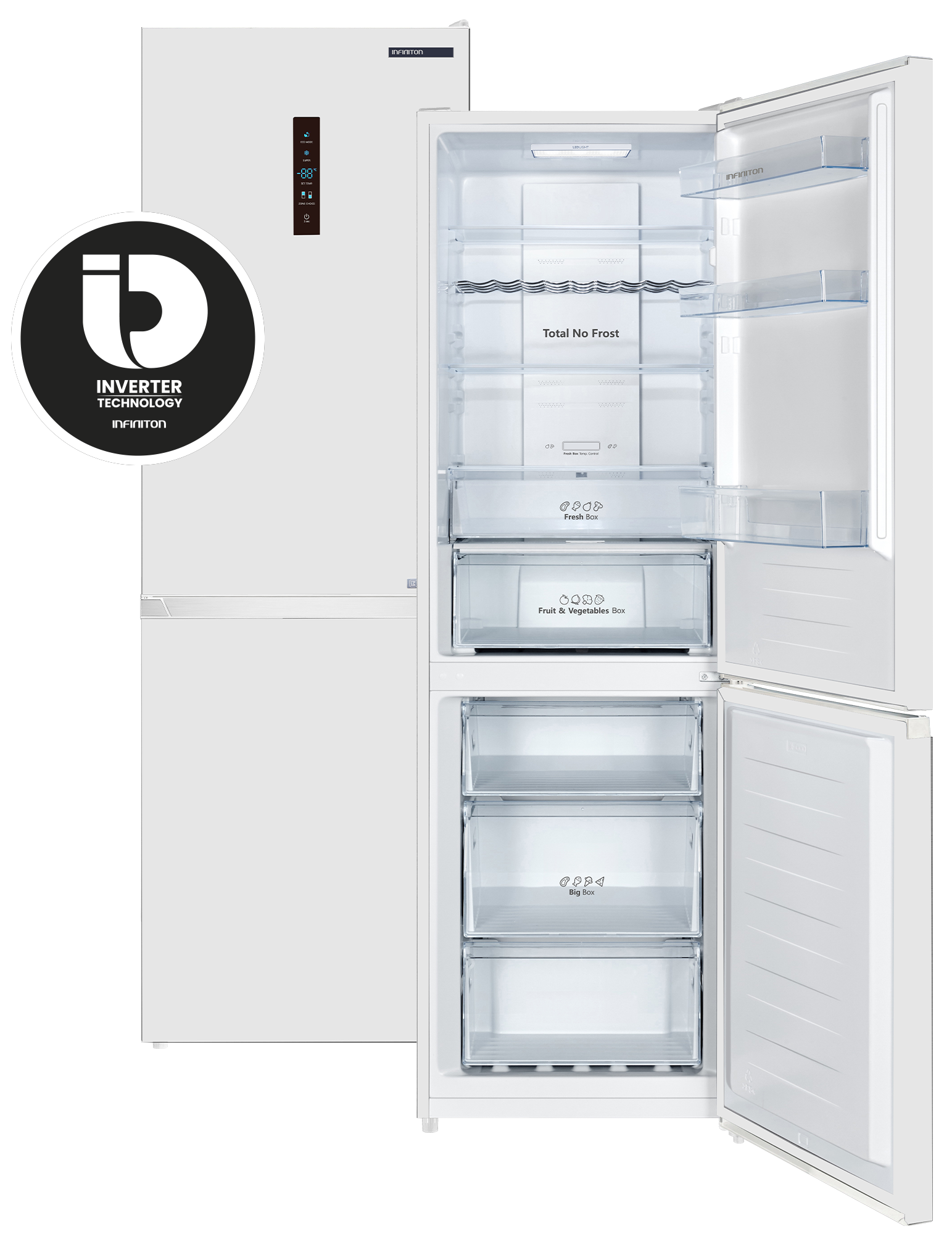 FGC-852C85WDK abierto con logo Inverter