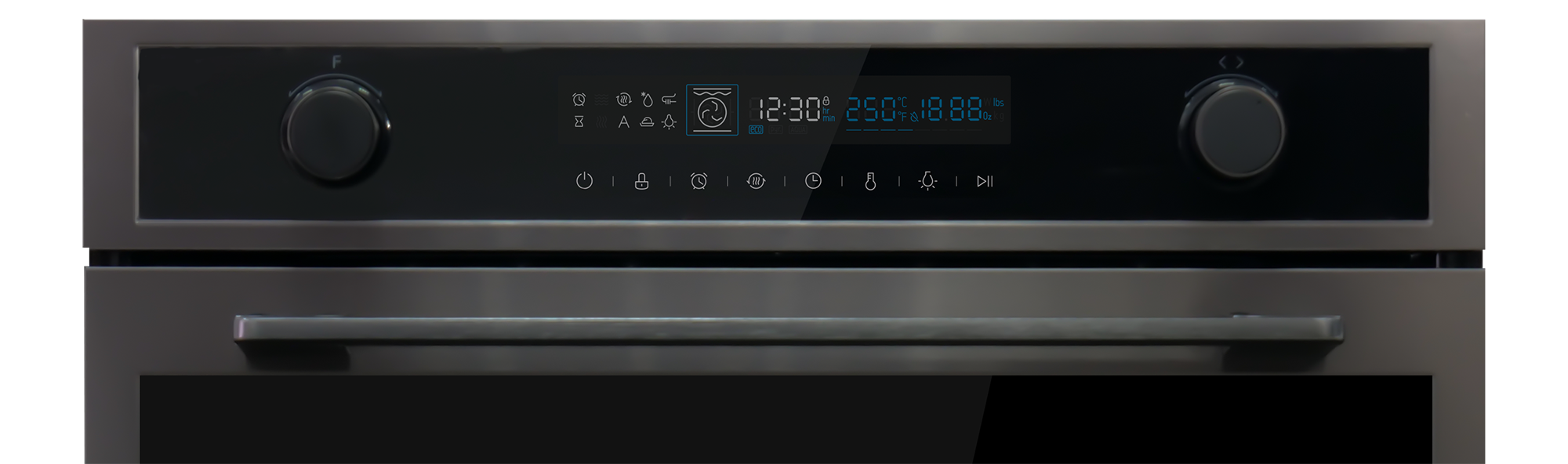 Display del modelo Horno DG70