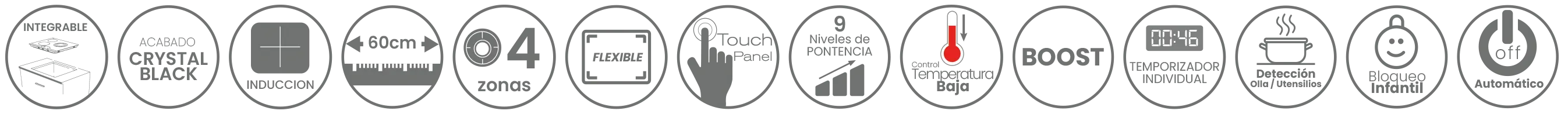 Iconos placa INDP5BK74D38