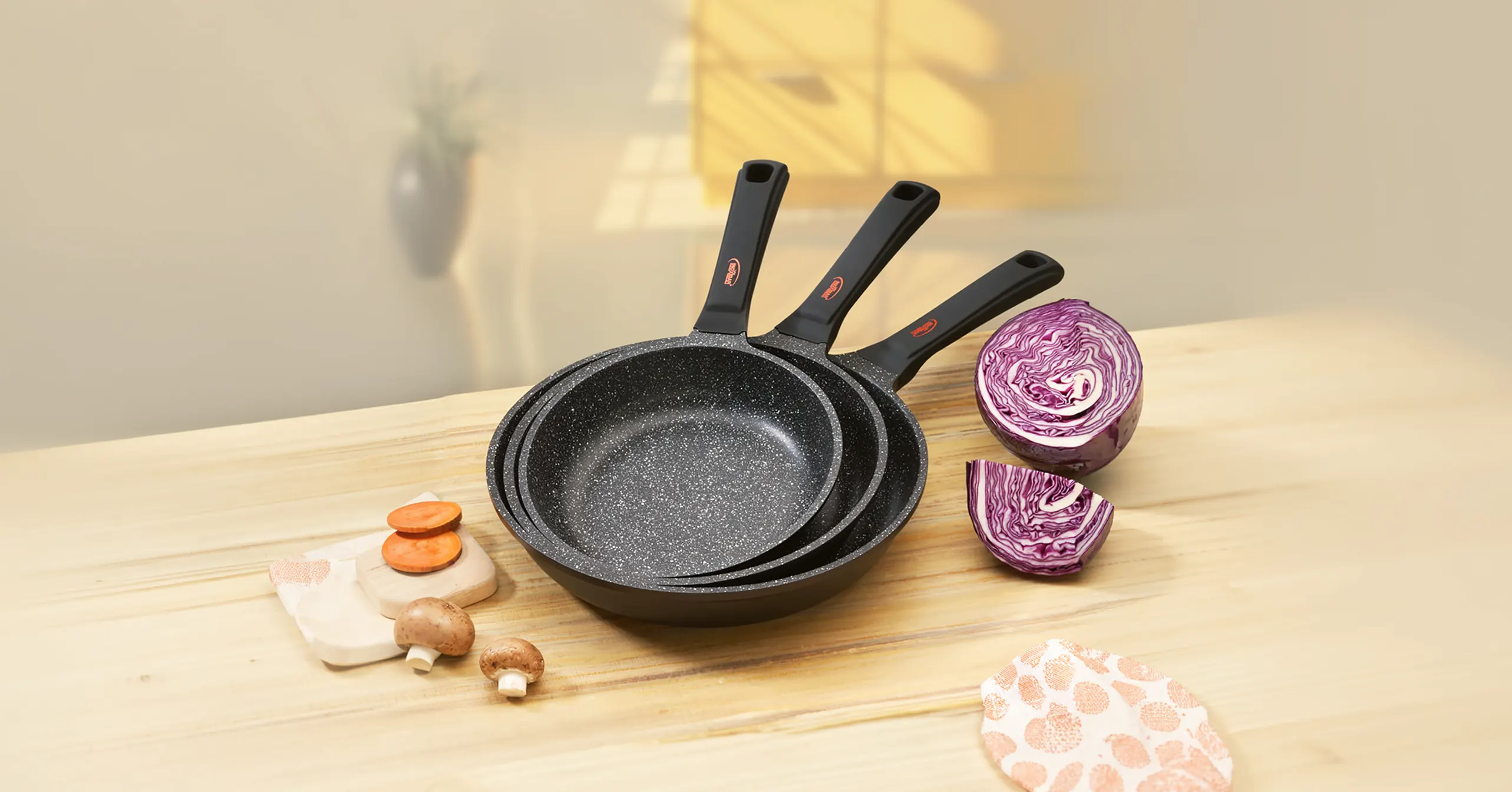 Sartén en cocina