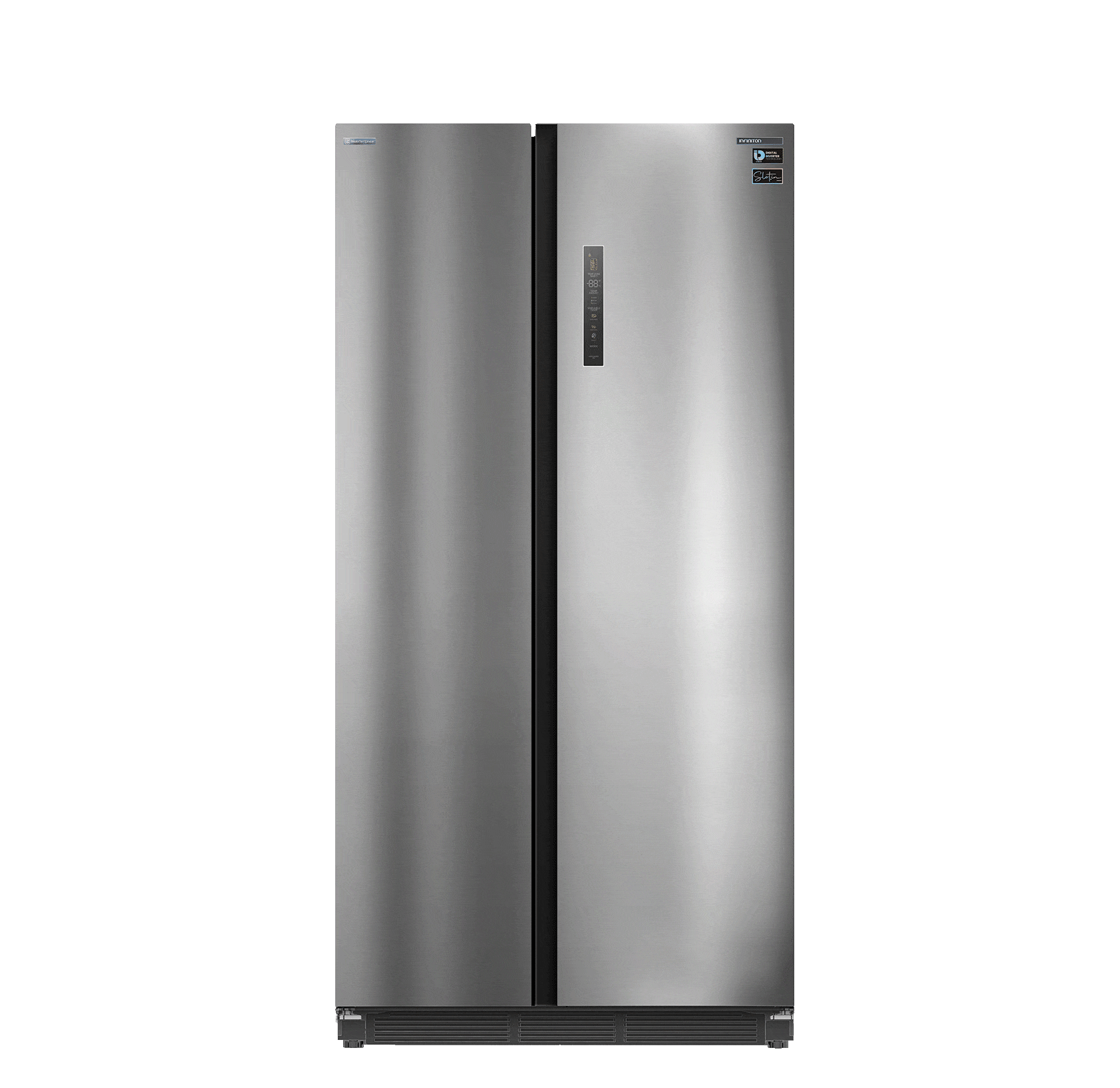 SBS-535A93XEB abriendose y cerrandose con la medida de ancho encima