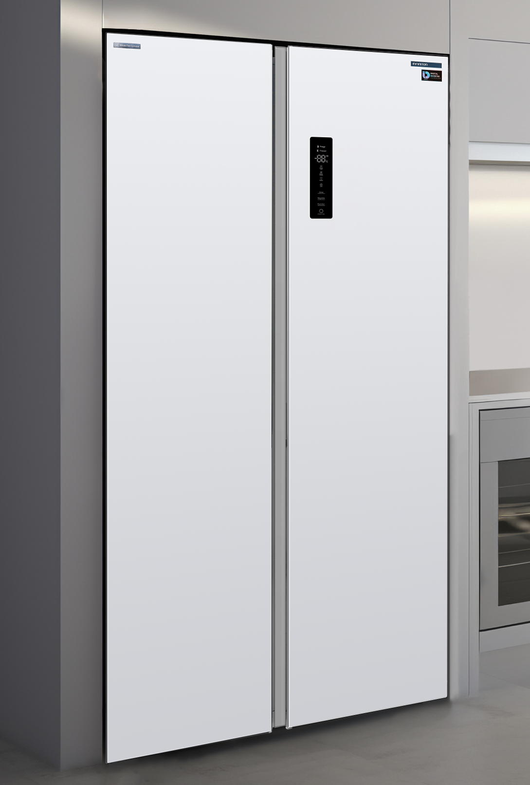 SBS-630A85BET semi-integrado en la cocina