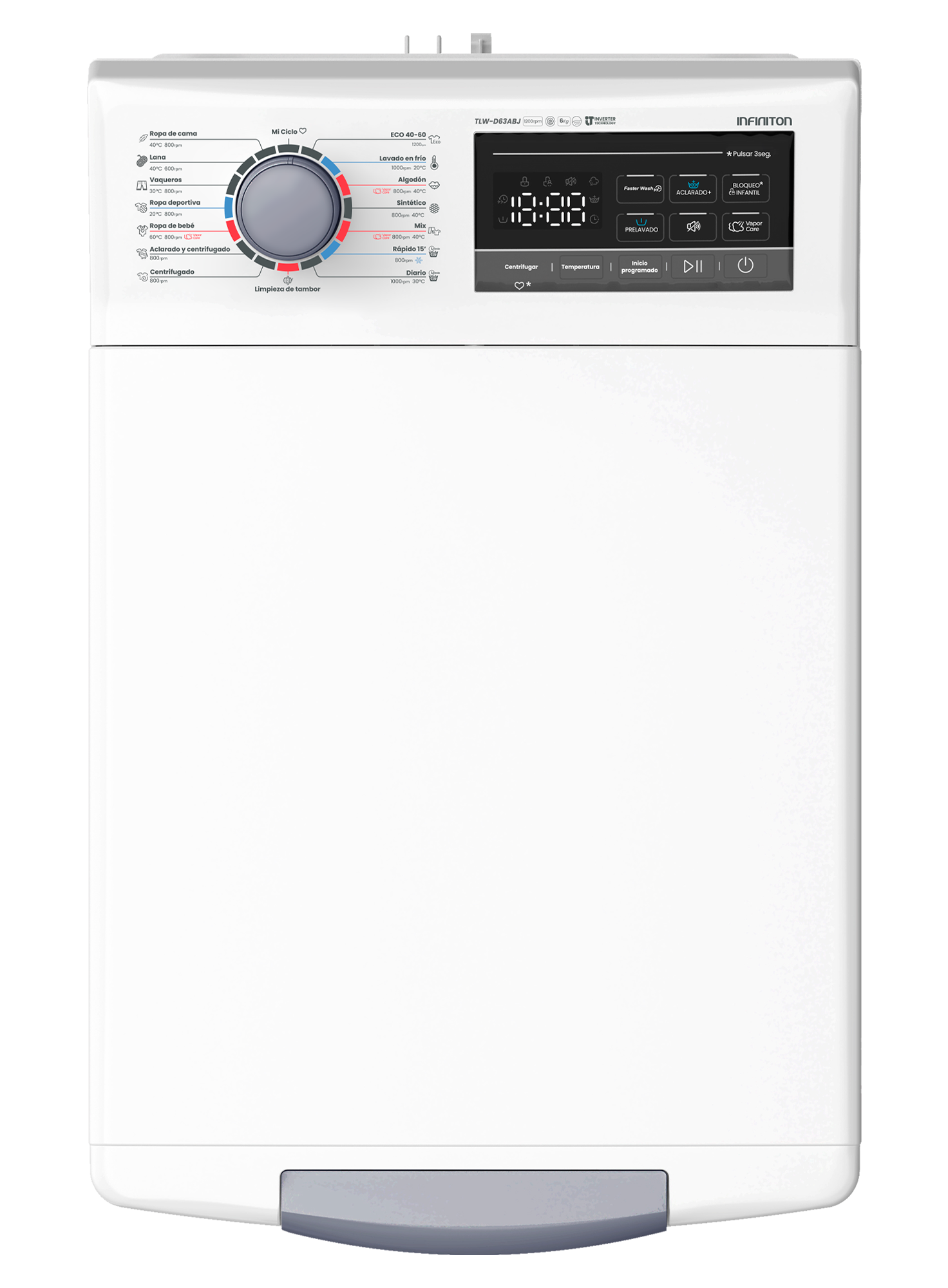 Control panel de lavadora TLW-D63ABJ