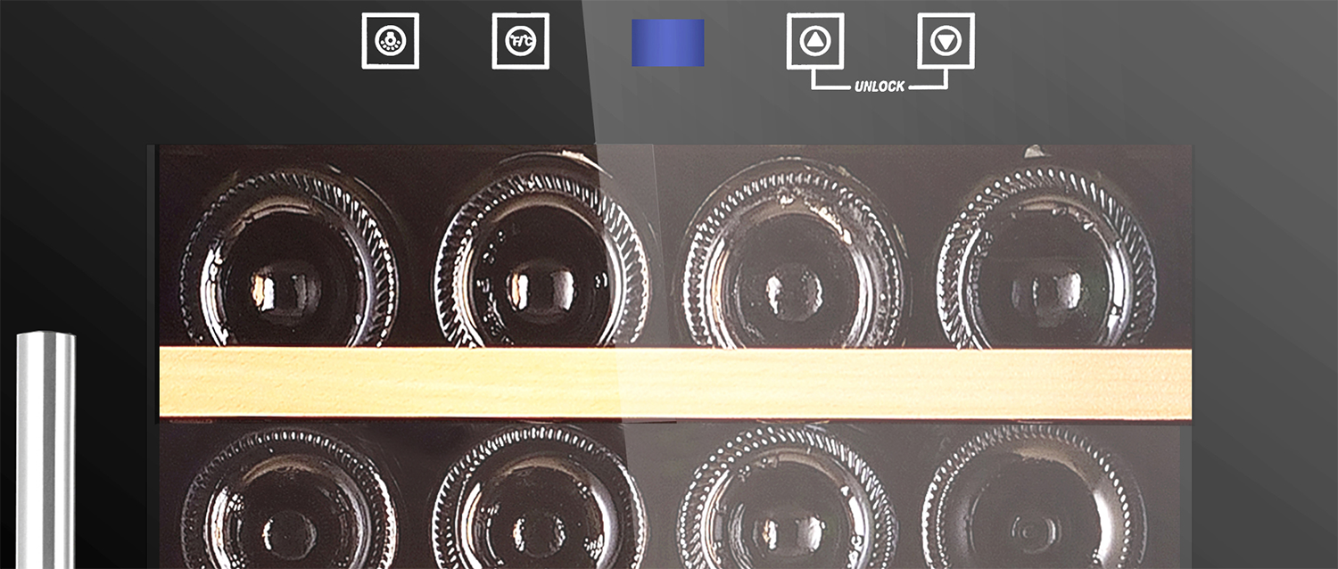 Display LED de la vinoteca WFL-20C Display LED de la vinoteca WFL-20C