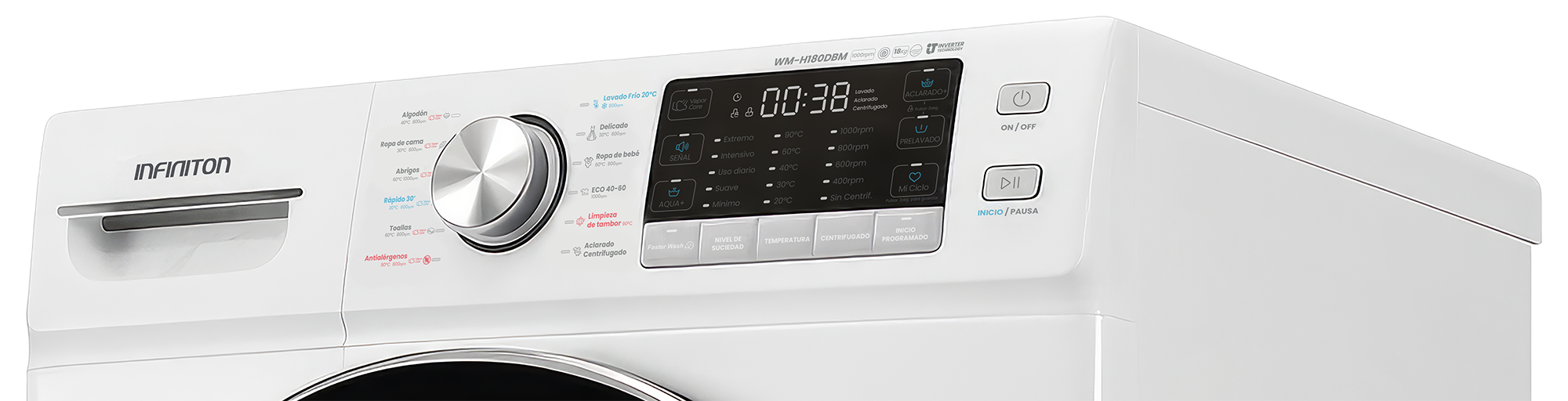 Display del modelo WM-H180DBM